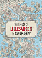 The Fjords of Lillesangen: a hand-drawn, 1000-hex fantasy world map