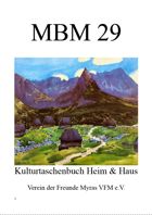 MBM29 - MYRA Kulturtaschenbuch Heim&Haus