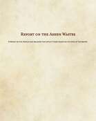 Report on the Ashen Wastes