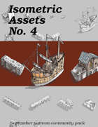 Isometric Assets No. 4, Waterfront assets pack