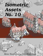 Isometric Assets No. 10, More Nuremberg Style City Buildings