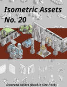 Isometric Assets No. 20, Dwarven Assets (Double Size Pack)