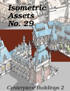 Isometric Assets No. 29, Centerpiece Buildings 2