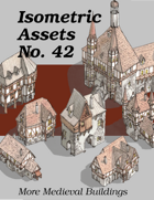 Isometric Assets No. 42, More Medieval Buildings
