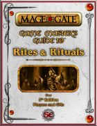 Game Master's Guide to Rites and Rituals
