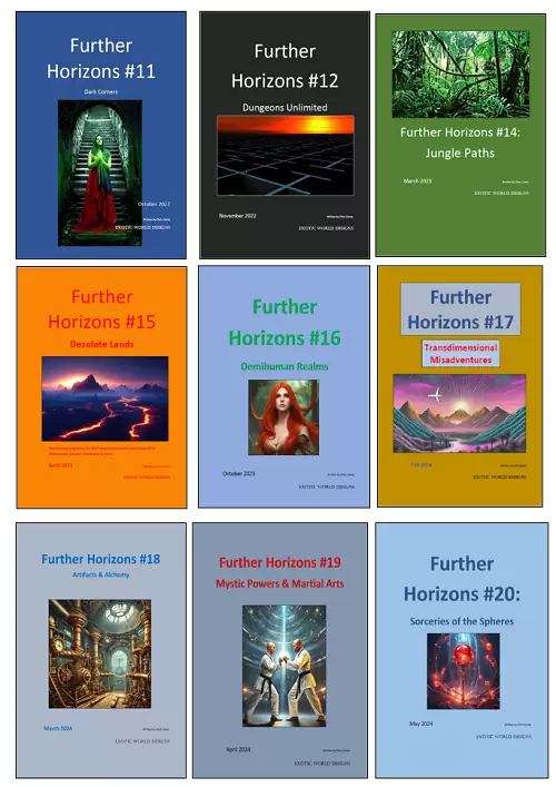 Further Horizons 11-20 [BUNDLE] - Exotic World Designs ...