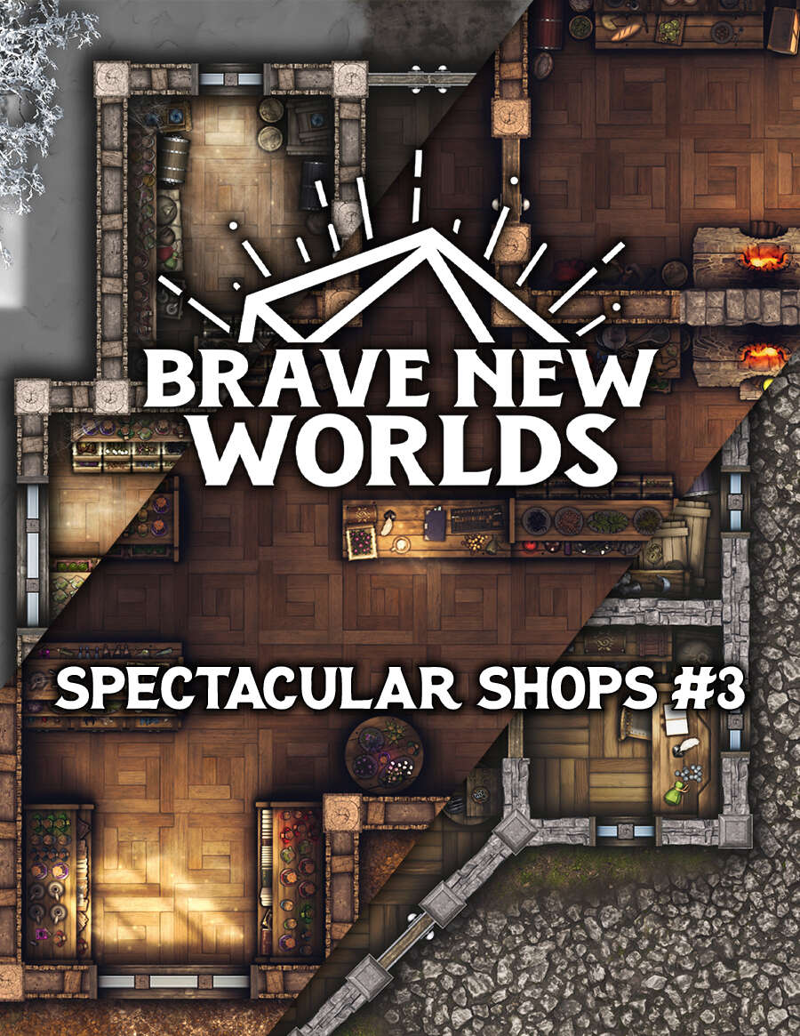 Spectacular Shop Spectacular Shops 3 - Brave New Worlds | DriveThruRPG
