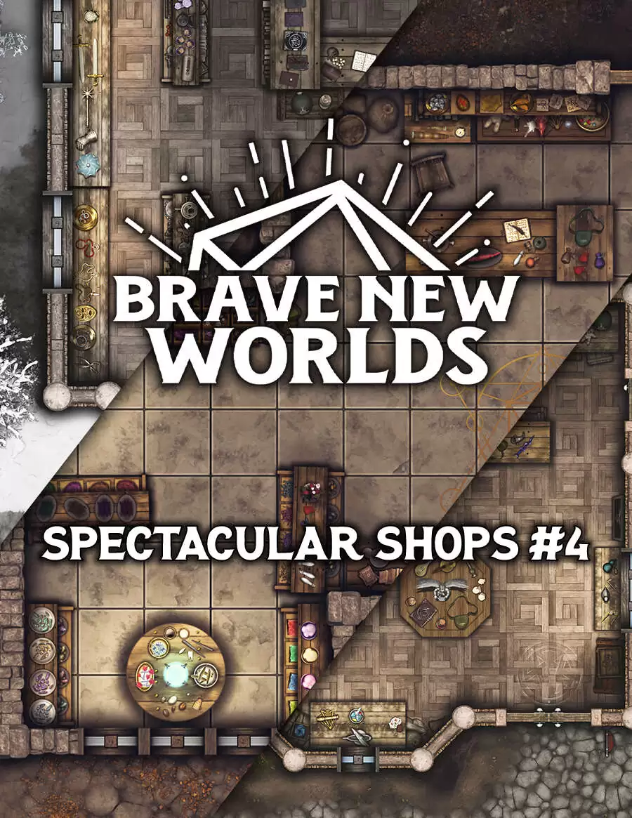 Spectacular Shop Spectacular Shops 4 - Brave New Worlds | DriveThruRPG