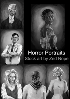 Horror Portraits RPG Stock Art