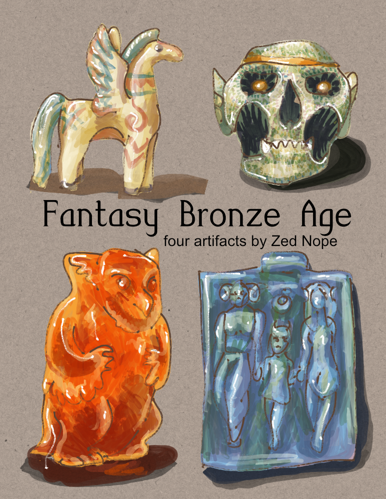 Fantasy Bronze Age Artifacts- PWYW - Zed Nope | DriveThruRPG