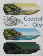 Timelapse Coastal City