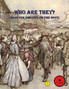WHO ARE THEY? - A Book of NPCs