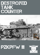 Destroyed Tank Counter Pz-III