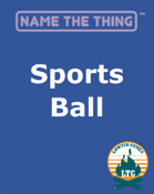 Name The Thing - Sports Ball