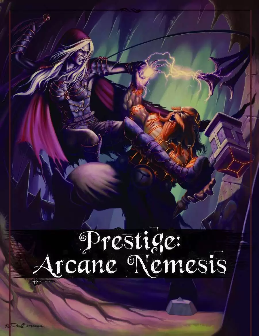 Prestige: Arcane Nemesis - BiscuitTinRPG | First Gate Series | DriveThruRPG