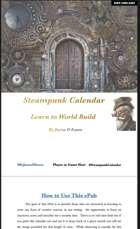 Steampunk Calendar: Learn to World Build