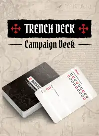 【極希少 / 現地購入】ラトヴィア独立戦争 戦況地図セット TrenchDeck - New Antioch (Free State of Prussia) - Skwid Edition