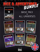 DICE & ADVENTURES - Basic Pack + Universes [BUNDLE]