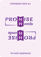 Promise Words - Expansion Deck #1