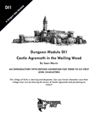 DI1 - Castle Agremoth in the Wailing Wood