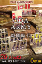Oda Army "6mm". Sengoku period / 織田軍 (戦國時代)