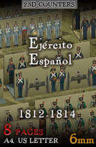 Ejército Español 1812-1814 Spanish Army ("6mm")