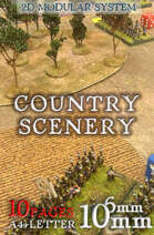 Country wargames scenery kit 1:285 (6mm) / 1:144 (10mm)