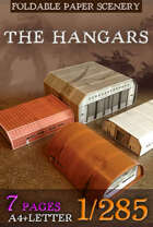 Hangars set 1/285