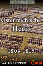 Österreichische Heers 1809-1815 Austrian army ("6mm")
