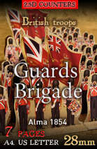 JPBC - British troops. Guards Brigade. 1854 ("28mm")