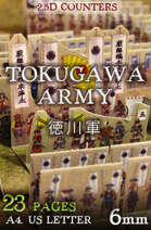 Tokugawa Army "6mm". Sengoku period / 徳川軍 (戦國時代)