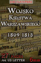 Wojsko Księstwa Warszawskiego 1809-1813 Troups of the Duchy of Warsaw ("6mm")