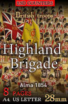 JPBC - British troops. Highland Brigade. 1854 ("28mm")