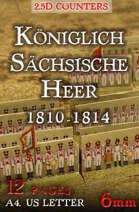 Königlich Sächsische Heer 1809-1814 Saxon army ("6mm")