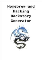 Backstory Generator