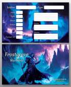 Frostgrave Warband Soldier Cards