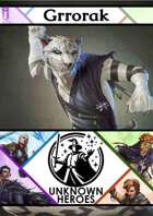 Unknown Heroes Stock Art: Grrorak