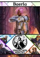 Unknown Heroes Stock Art: Baerla