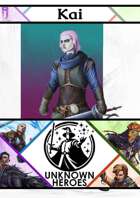 Unknown Heroes Stock Art: Kai