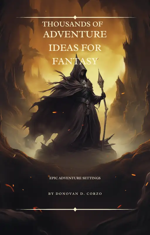 Cover of 1000's of Adventure Ideas for Fantasy