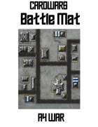 Top-Down Sci-Fi A4WAR Battle Mat 1