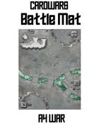 Top-Down Sci-Fi A4WAR Battle Mat 2