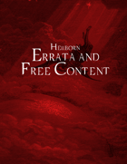 Hellborn - Free Content and Errata Pack