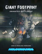 Giant Footprint Animated Battlemap
