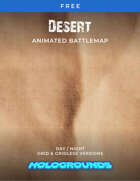 Desert Animated Battlemap (2 variants)