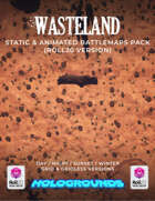 Wasteland Static & Animated Battlemaps Pack (4 variants) | Roll20