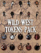 Wild West Animated Tokens Pack (36 tokens)