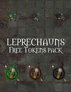 Leprechauns Animated Tokens Pack (9 tokens)