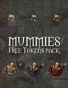 Mummies Animated Tokens Pack (9 tokens)