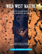 [BUNDLE] Wild West Nature Static & Animated Battlemaps [BUNDLE]